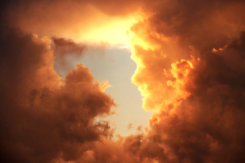 God in Clouds