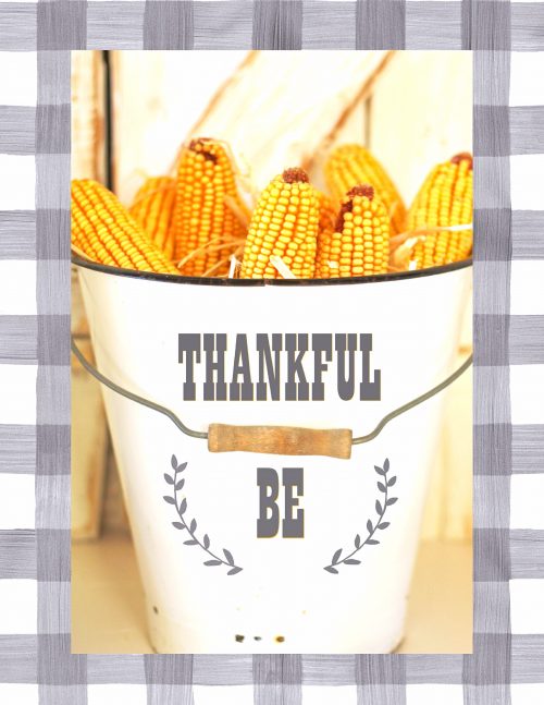 thankful be with gingham 2