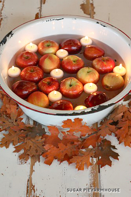 bobbing apples candles2