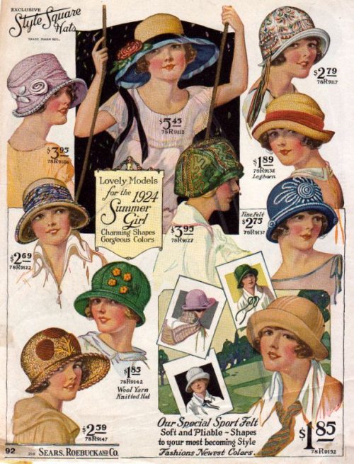 vintate hats