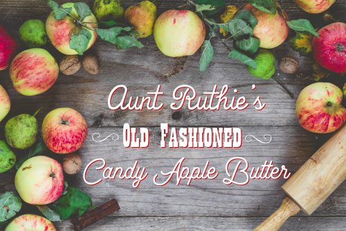 apples candy apple butter