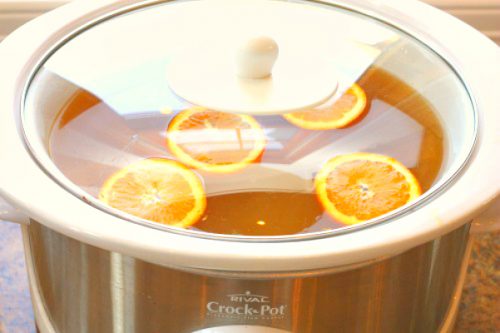 cider in crock pot